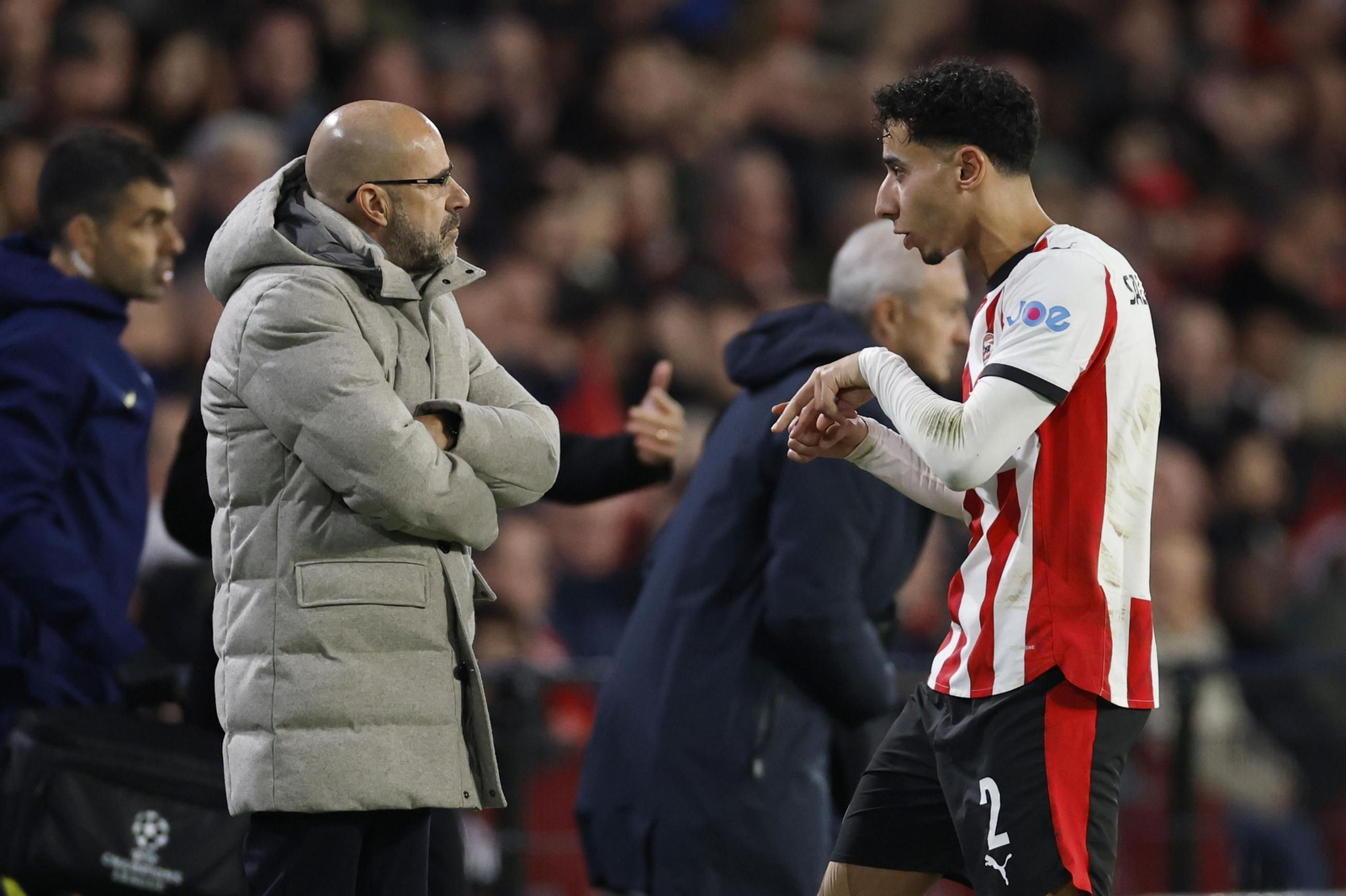 Las imágenes del PSV Eindhoven-Atlético de Madrid