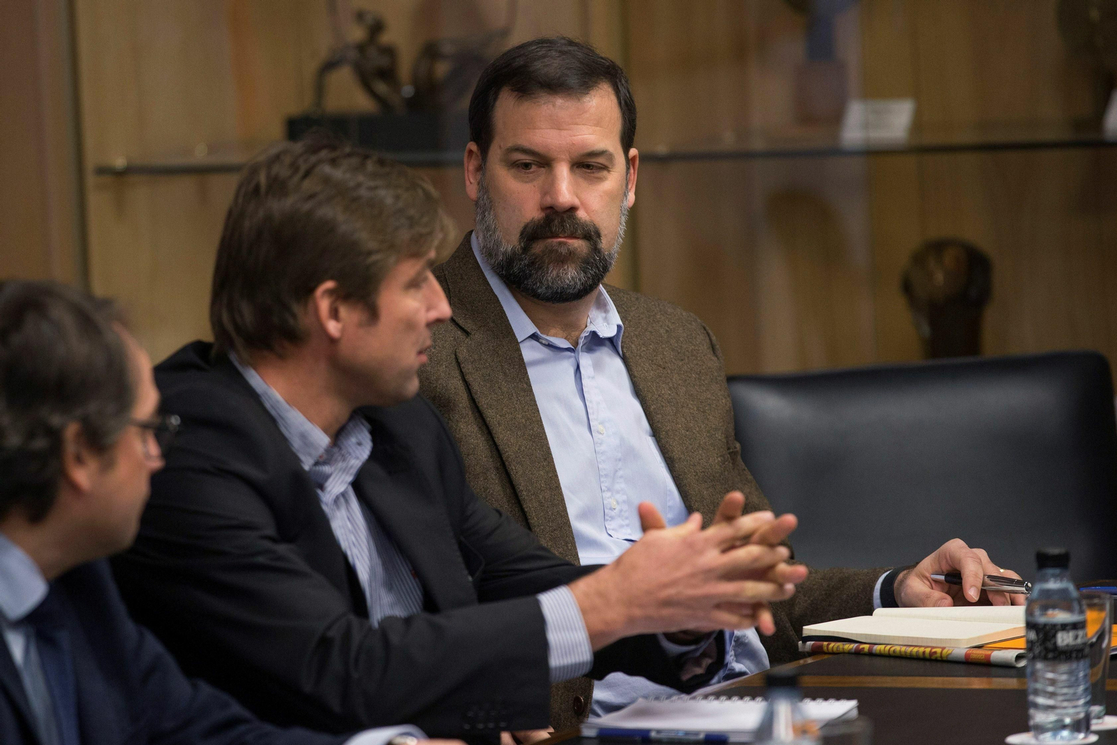 Alfonso Reyes y Rafa Jofresa, en una reunión.
