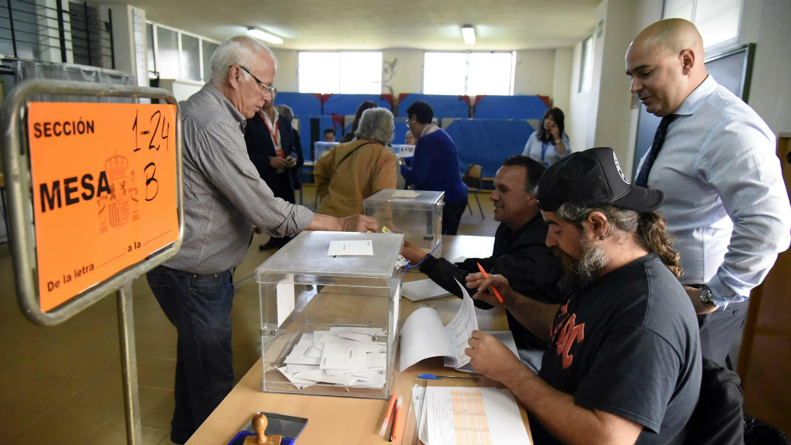 Jornada electoral en el Campo de Gibraltar