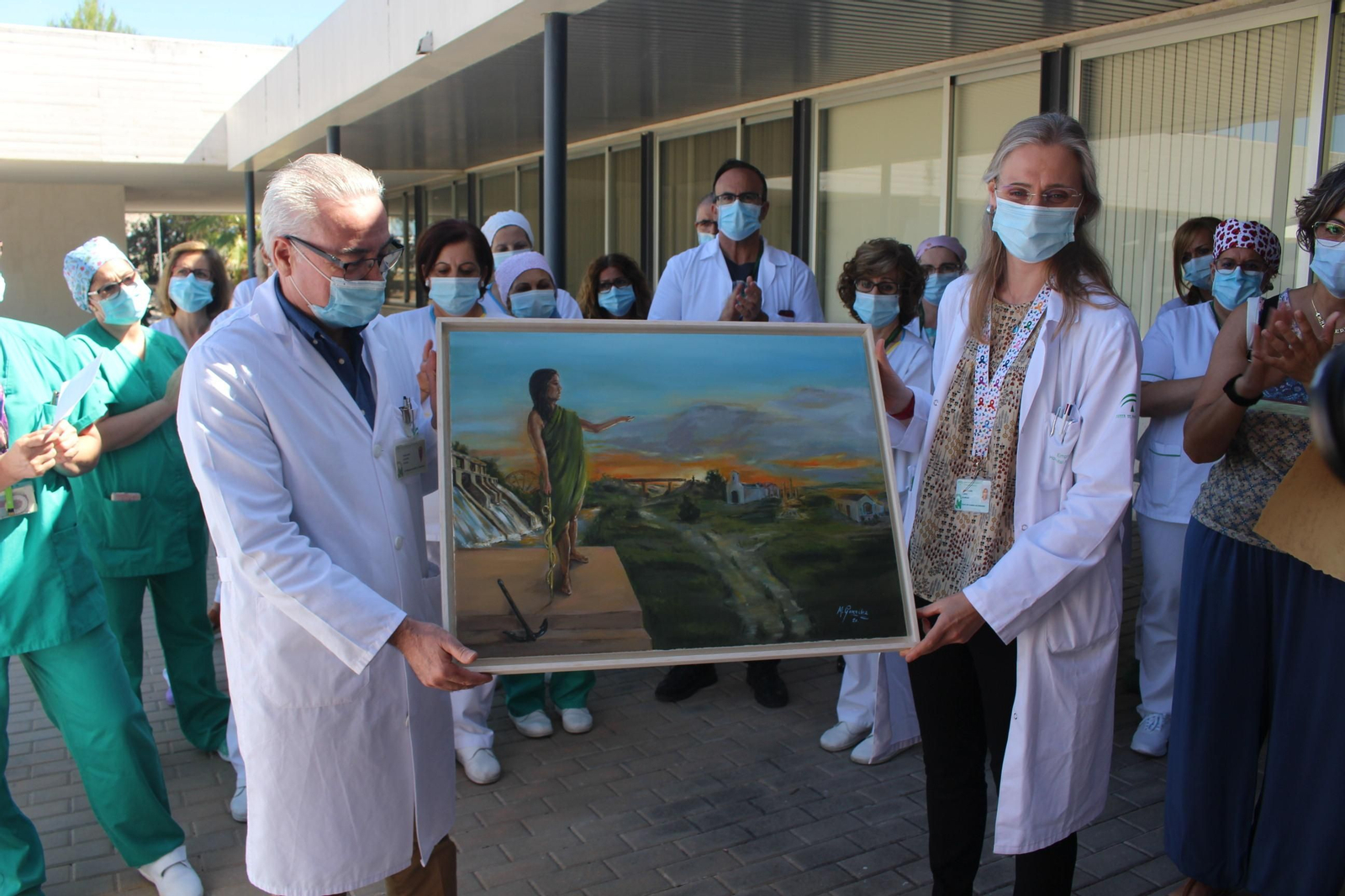 Homenaje a los profesionales del Hospital de Alta Resolución de Puente Genil.