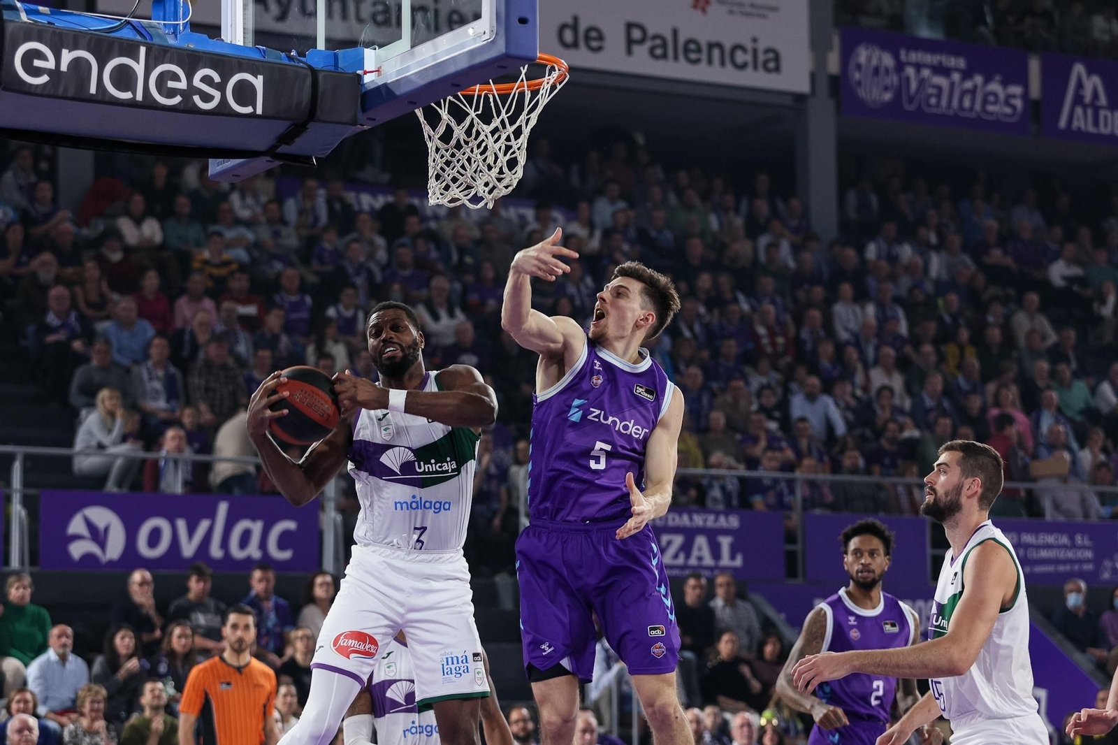 El Zunder Palencia-Unicaja, en fotos