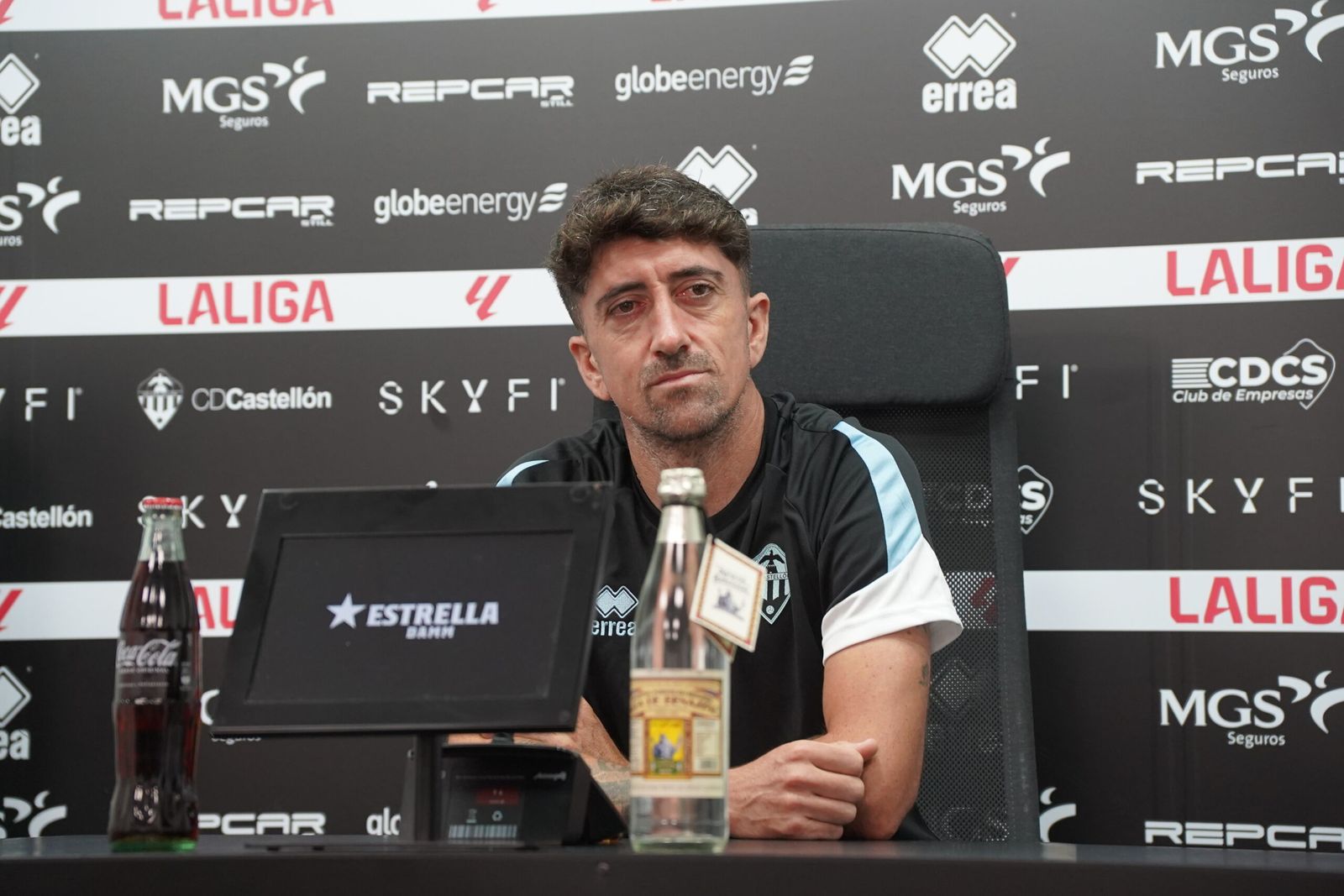 Pablo Hernández, en una rueda de prensa.