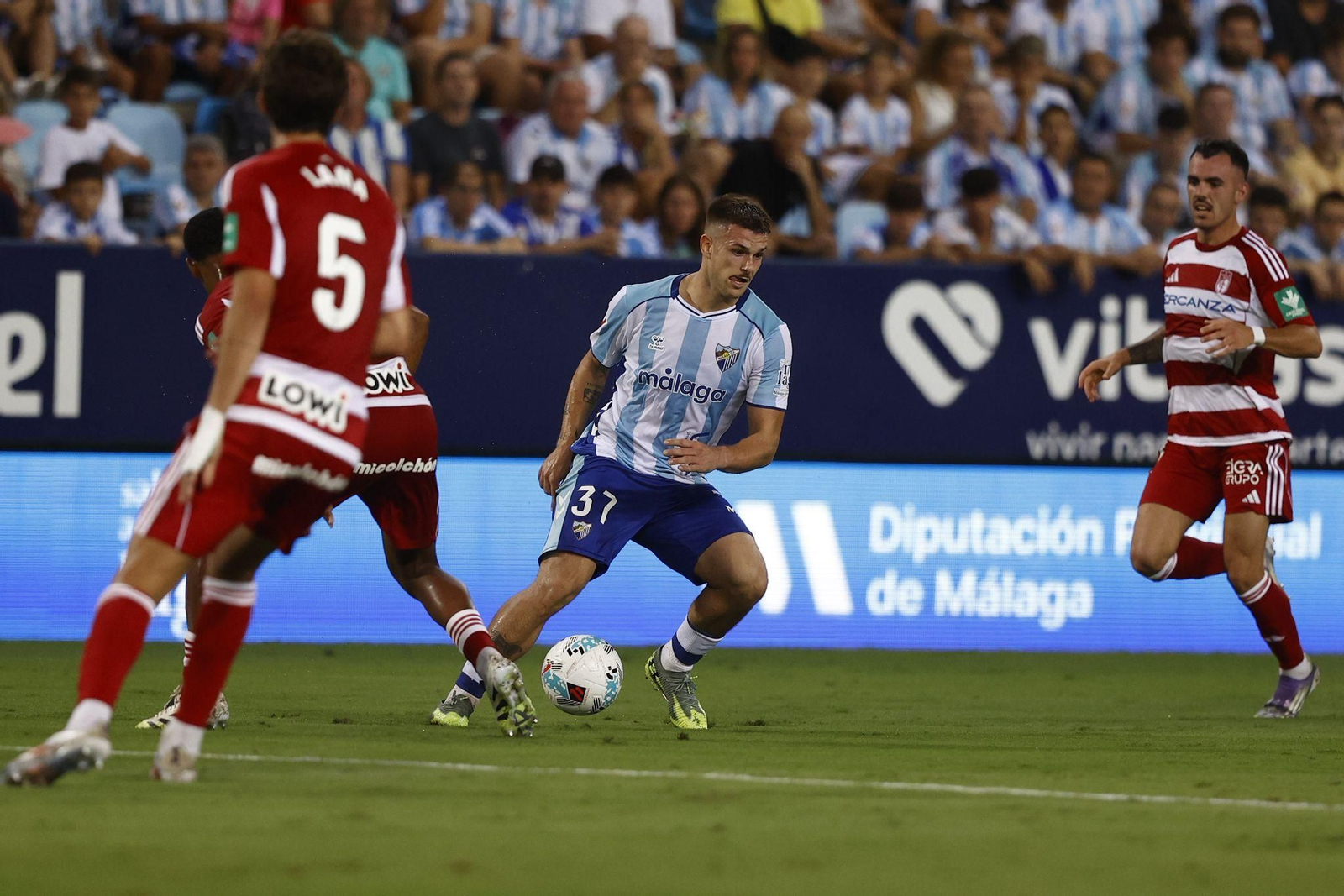Las fotos del Málaga CF - Granada CF