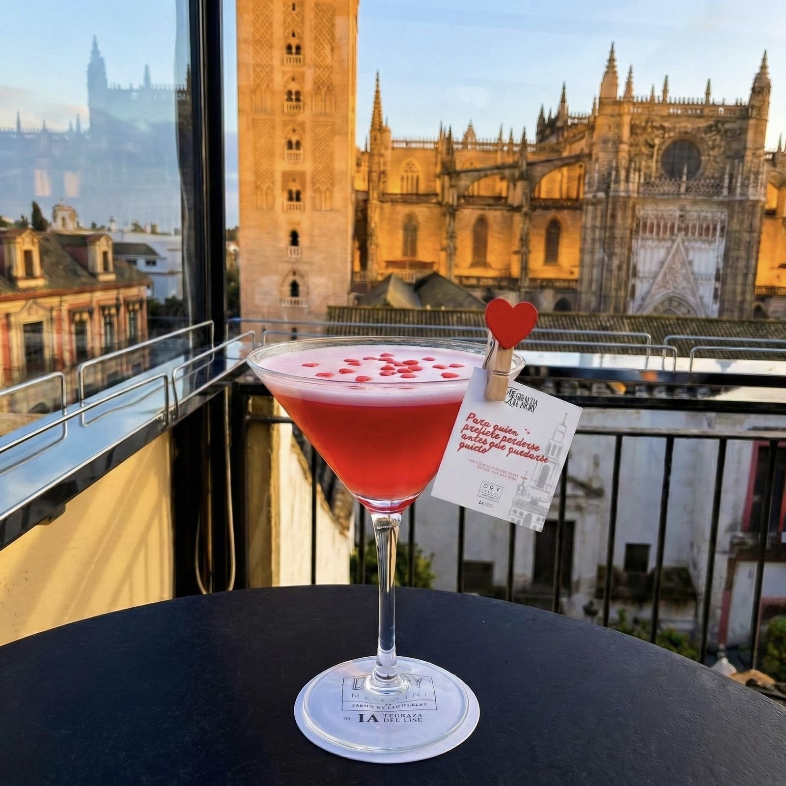 El cóctel especial 'You are always on my mind' estará disponible en la Terraza del EME durante el mes de febrero.