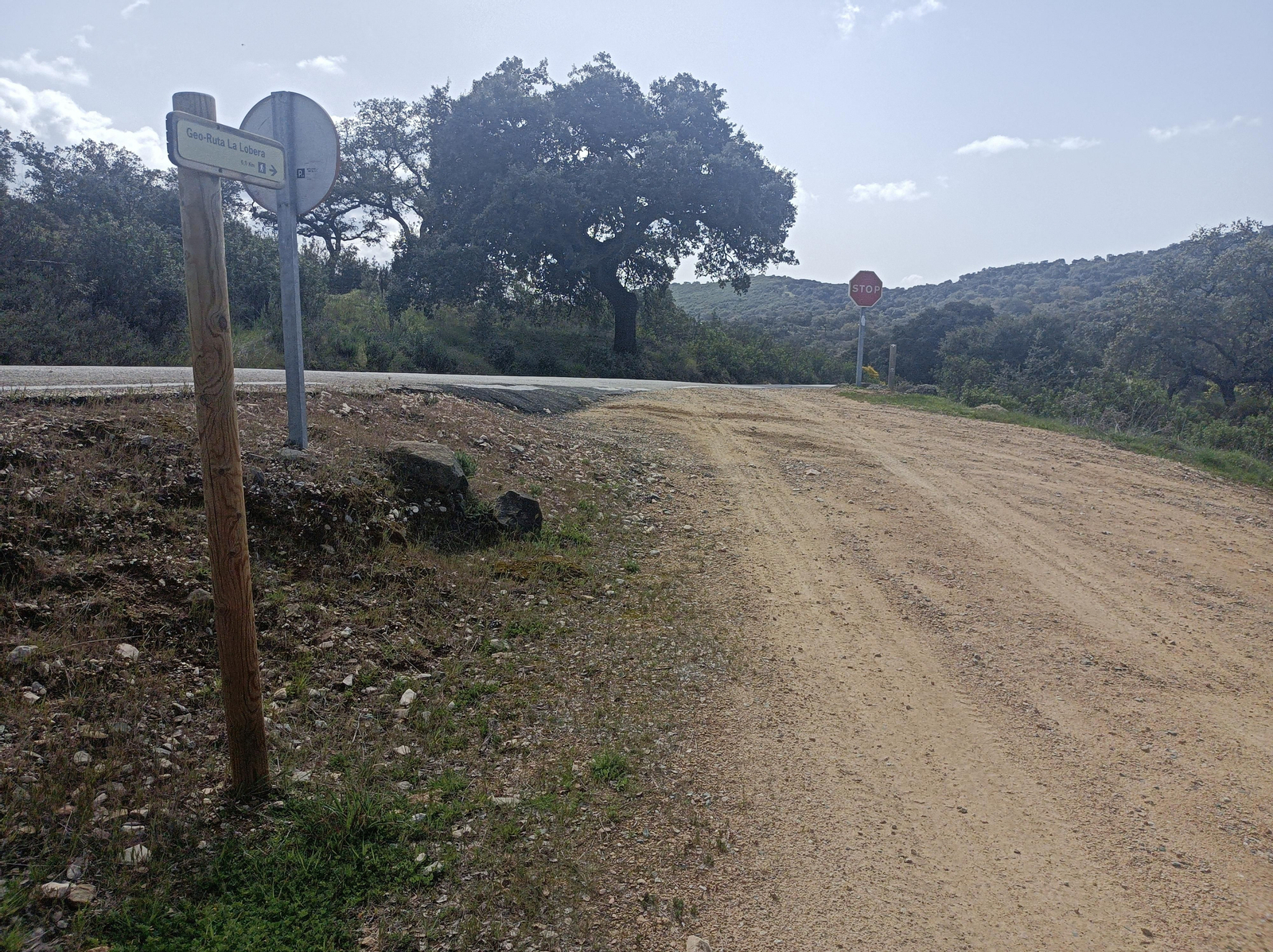 Fotos de la georruta de La Lobera