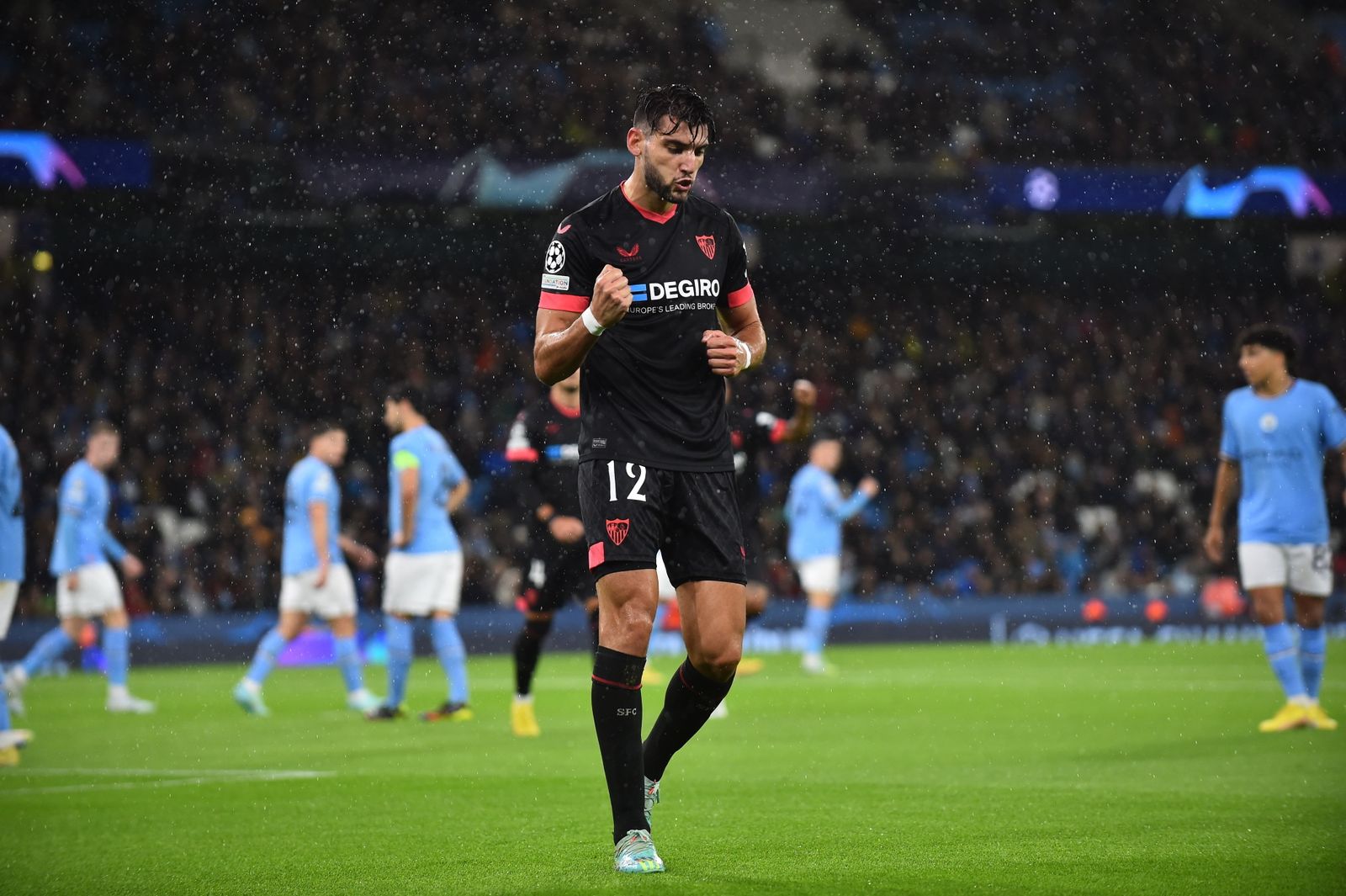 Las fotos del Manchester City-Sevilla de Champions