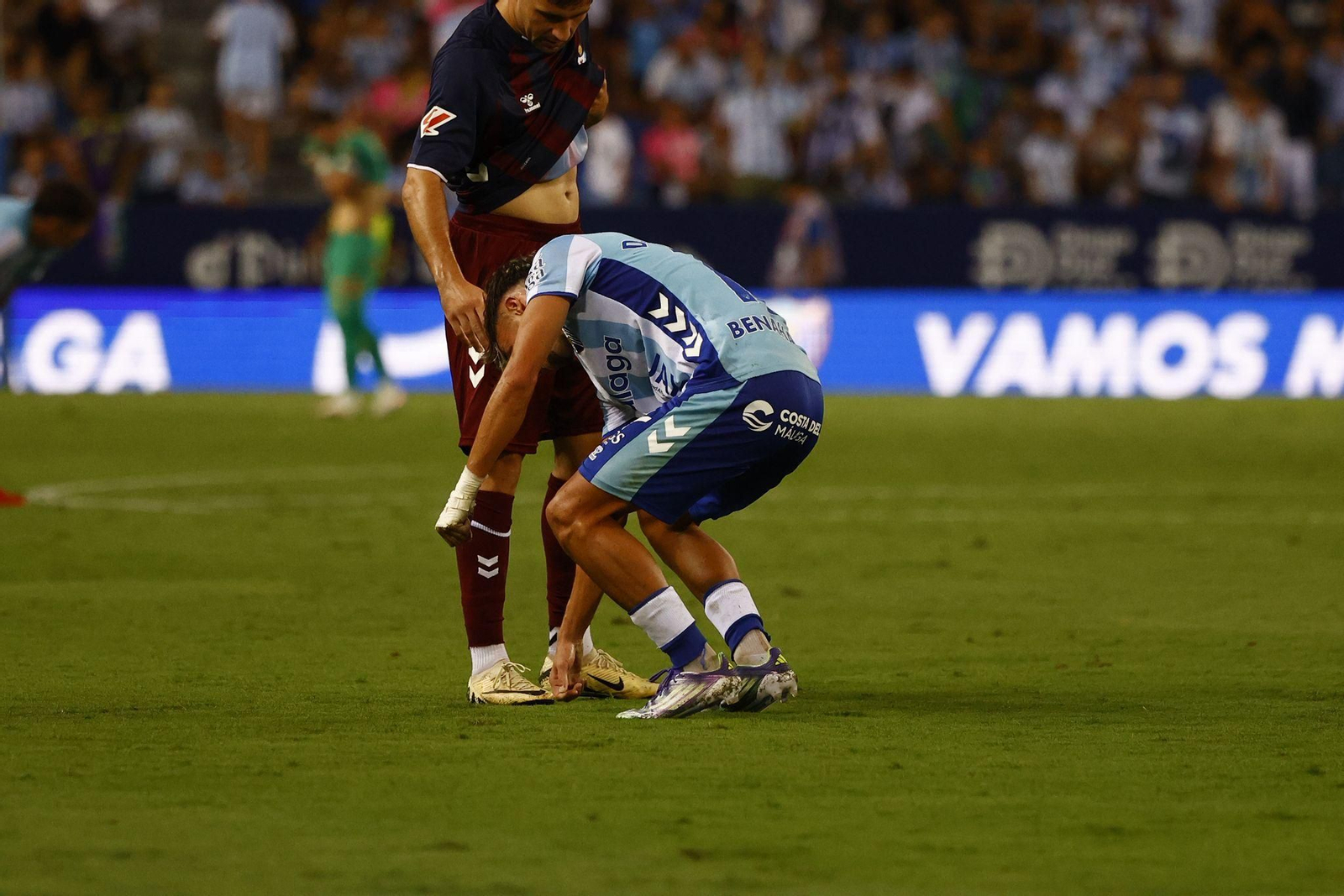 El Málaga CF - SD Eibar, en fotos