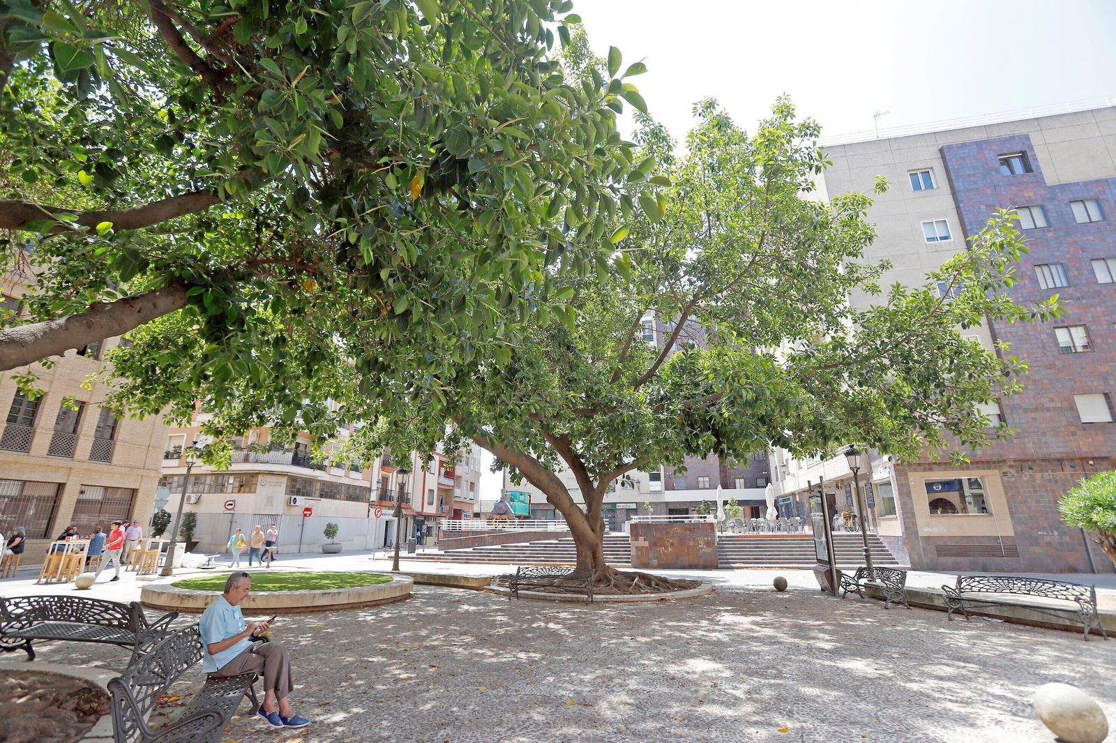 La Plaza Niña de Huelva.