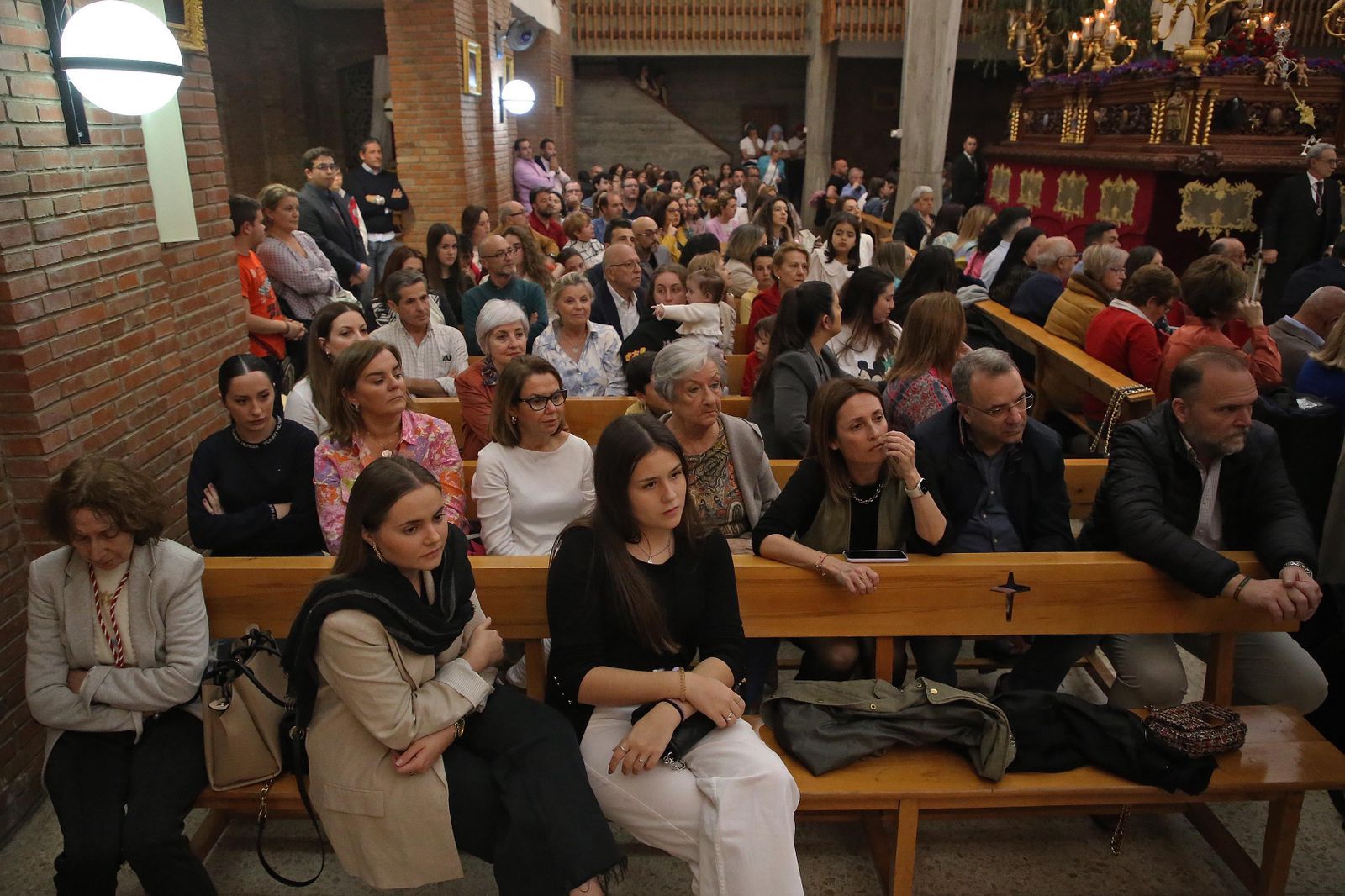 Fotos de la primera levantá de La Borriquita en Algeciras 2023