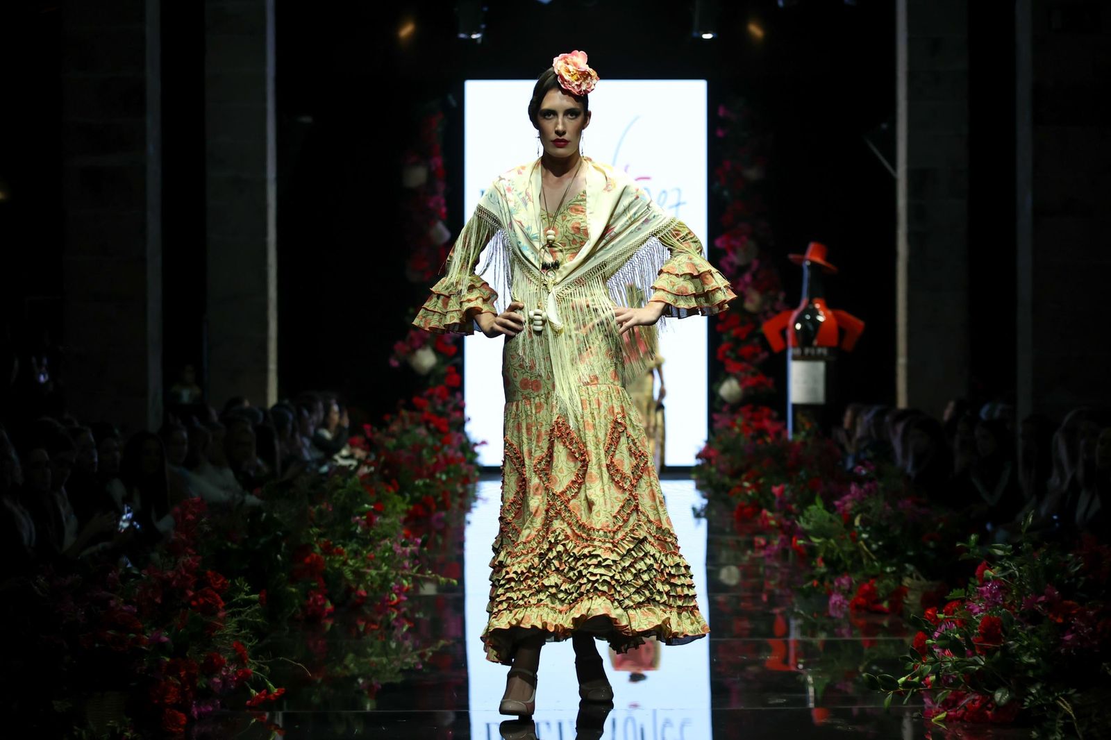 Desfile de Delia Flamenca Pol Núñez en la Pasarela Flamenca Tío Pepe Jerez 2024