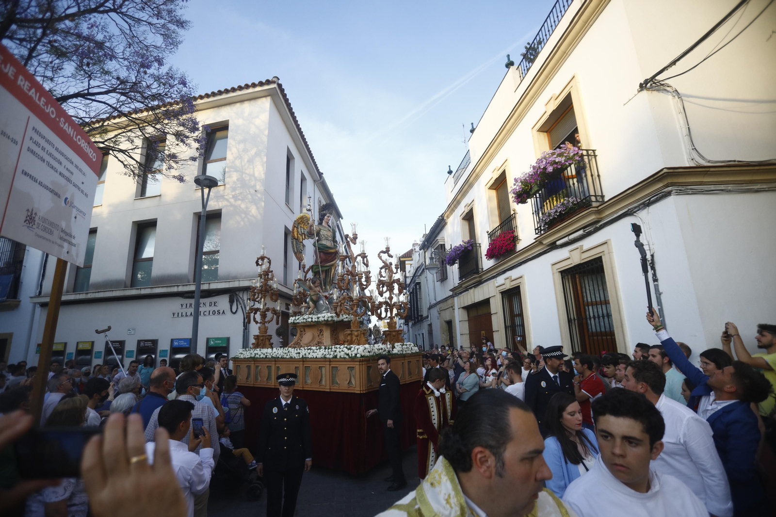 La procesión de San Rafael en Córdoba, en imágenes