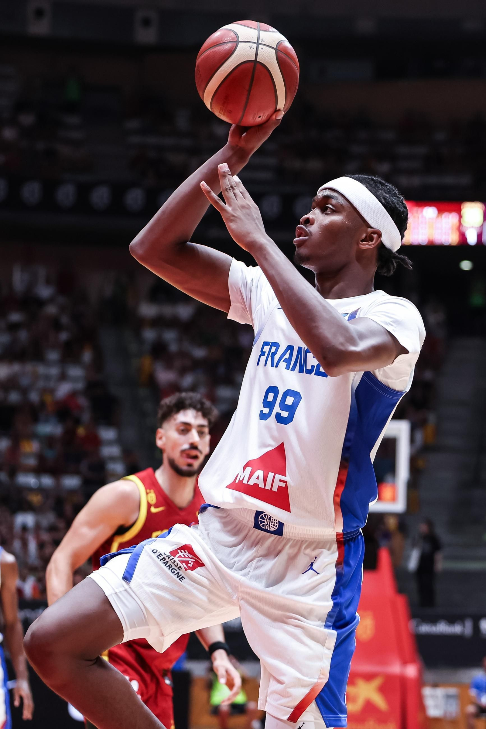 Las fotos del España - Francia de baloncesto