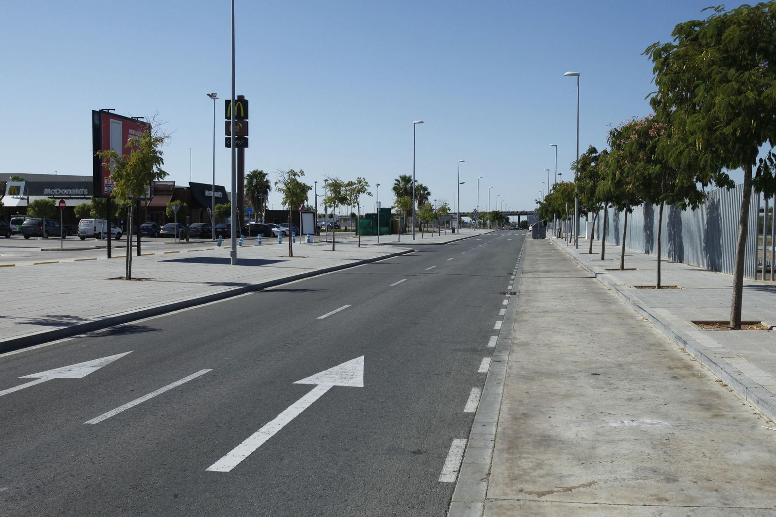 Imagen general del parque del Higuerón Sur.