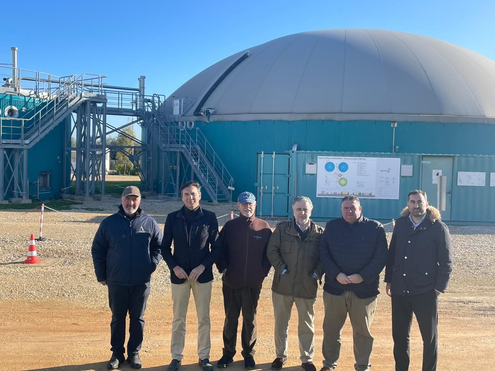 Visita a la planta de Andria en Italia.