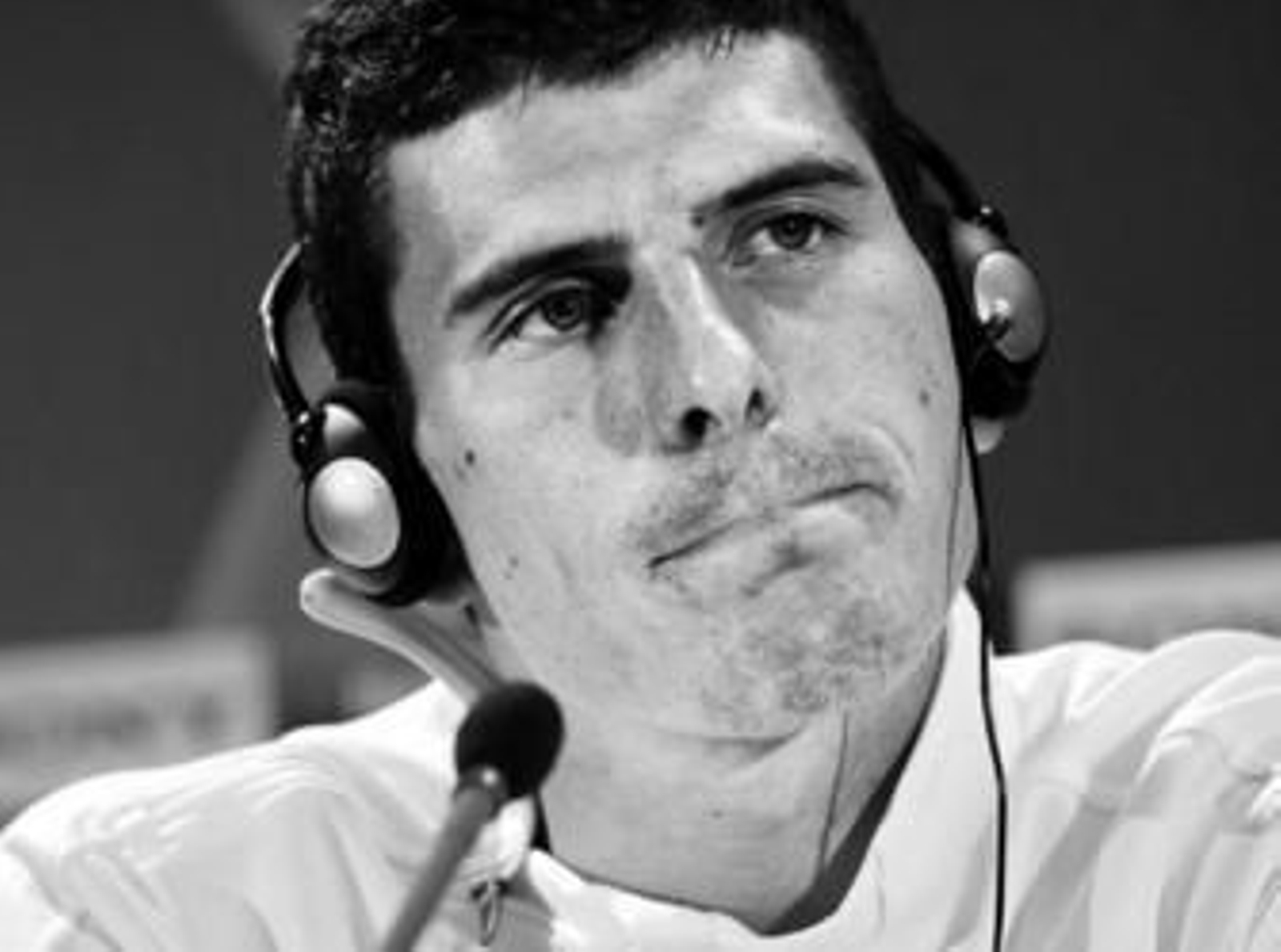 El delantero alemán Mario Gómez, en una rueda de prensa con la selección. El delantero alemán Mario Gómez, en una rueda de prensa con la selección.