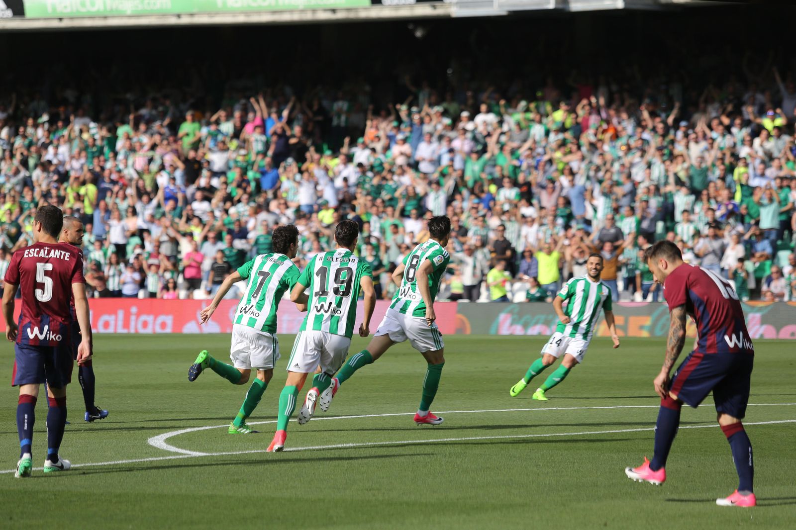 Las imágenes del Betis-Eibar