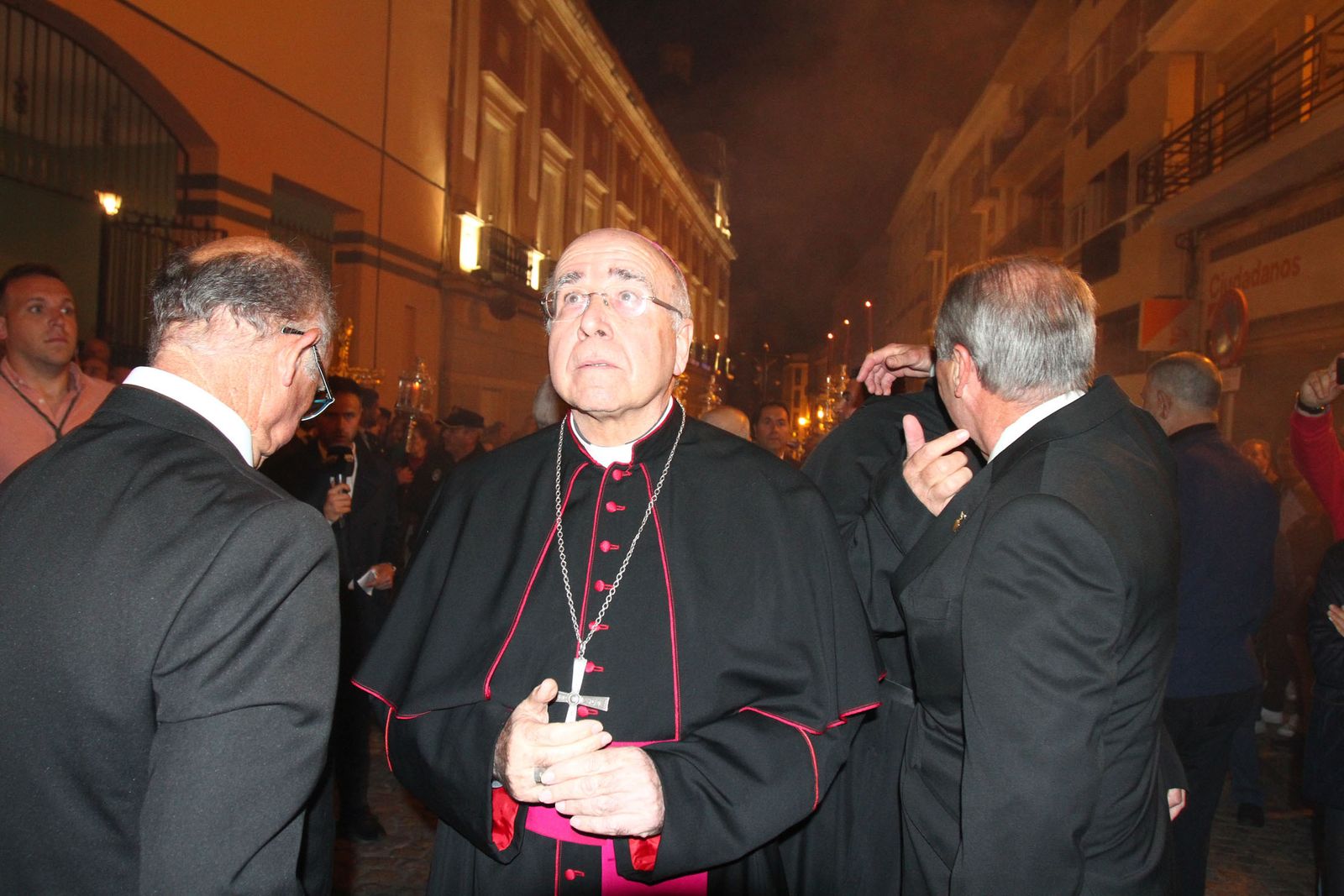 El Cristo de la Expiración preside el Vía Crucis del Consejo de Hermandades