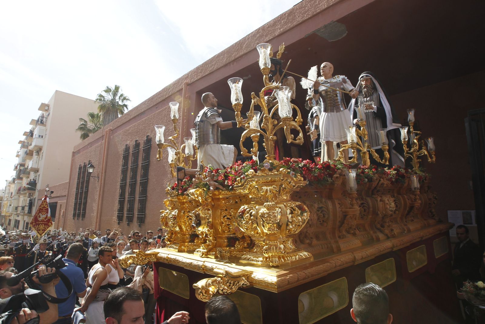 Imágenes de la Procesión de Coronación. Barrio de Los Molinos. Semana Santa Almería 2019