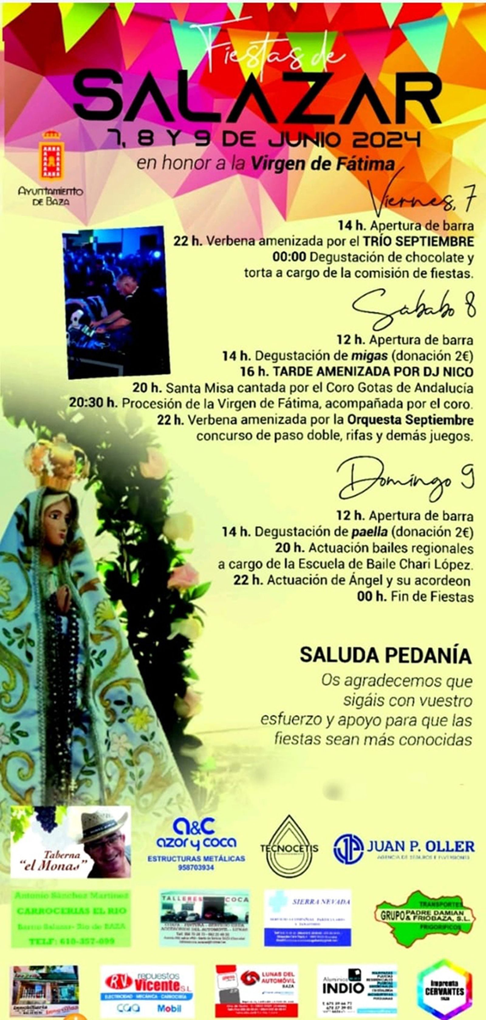 Cartel Fiestas de Salazar 2024
