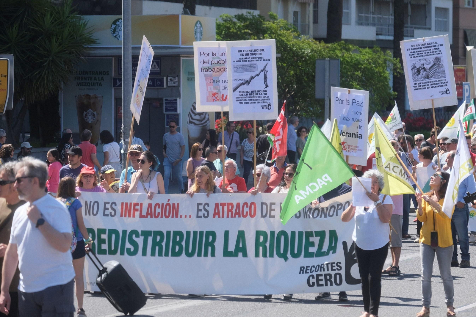 La manifestación del Primero de Mayo de Córdoba, en imágenes