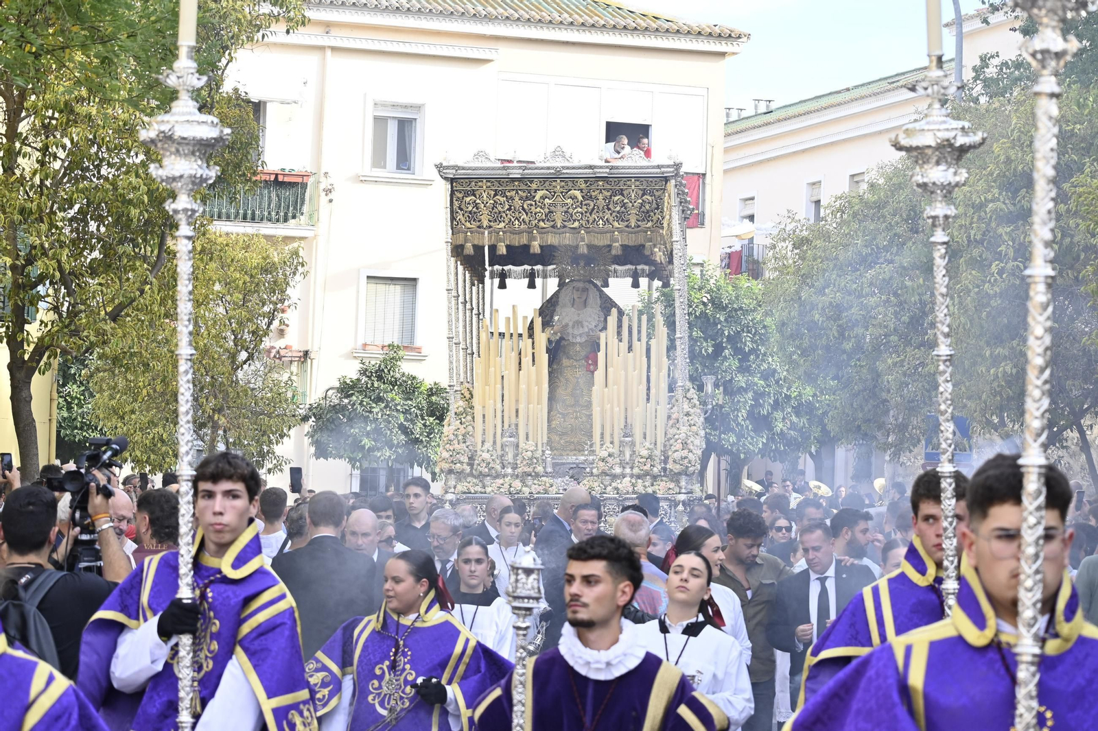 Extraordinaria de la Virgen del Valle de Huelva en imágenes