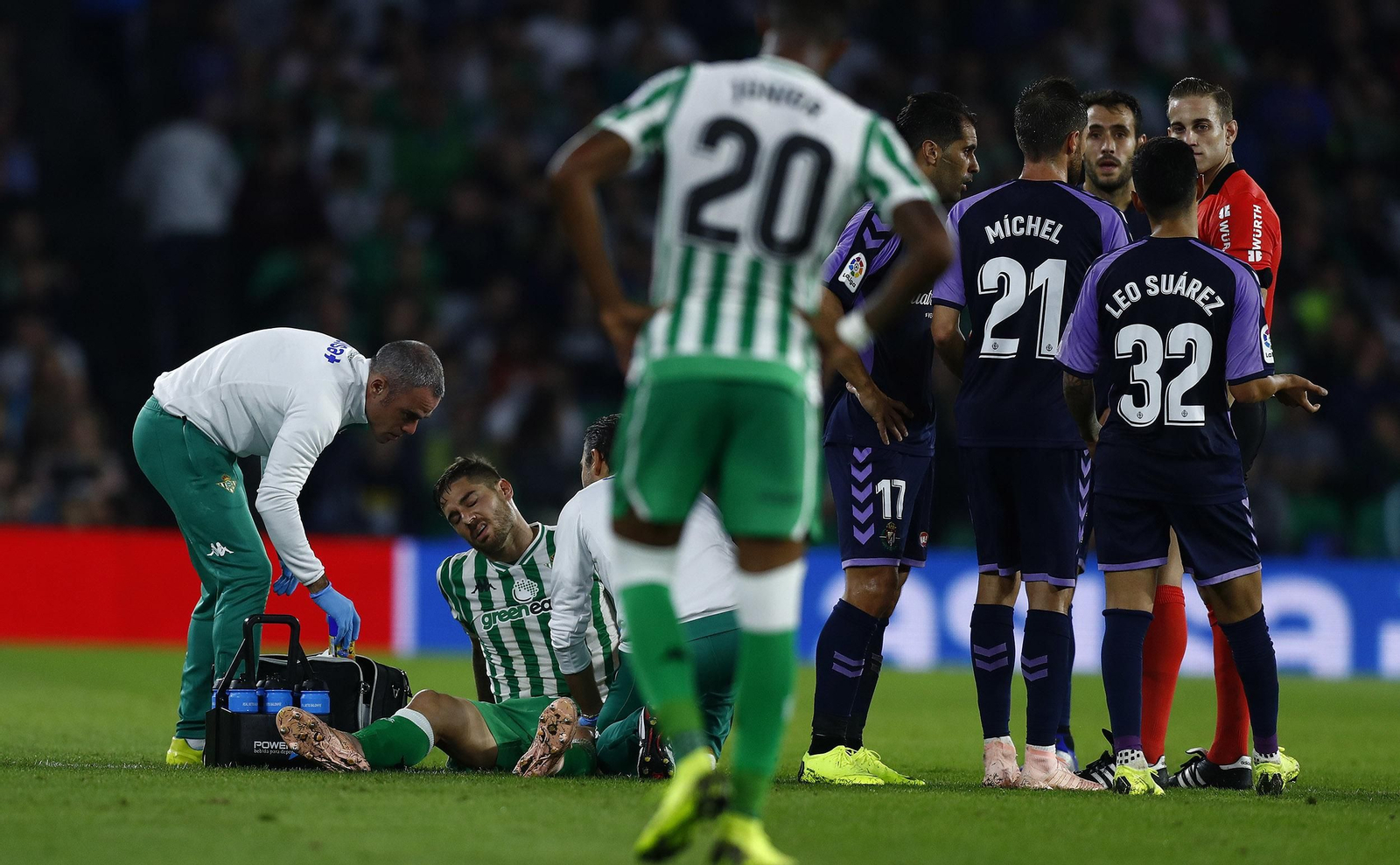 Las imágenes del Betis-Valladolid