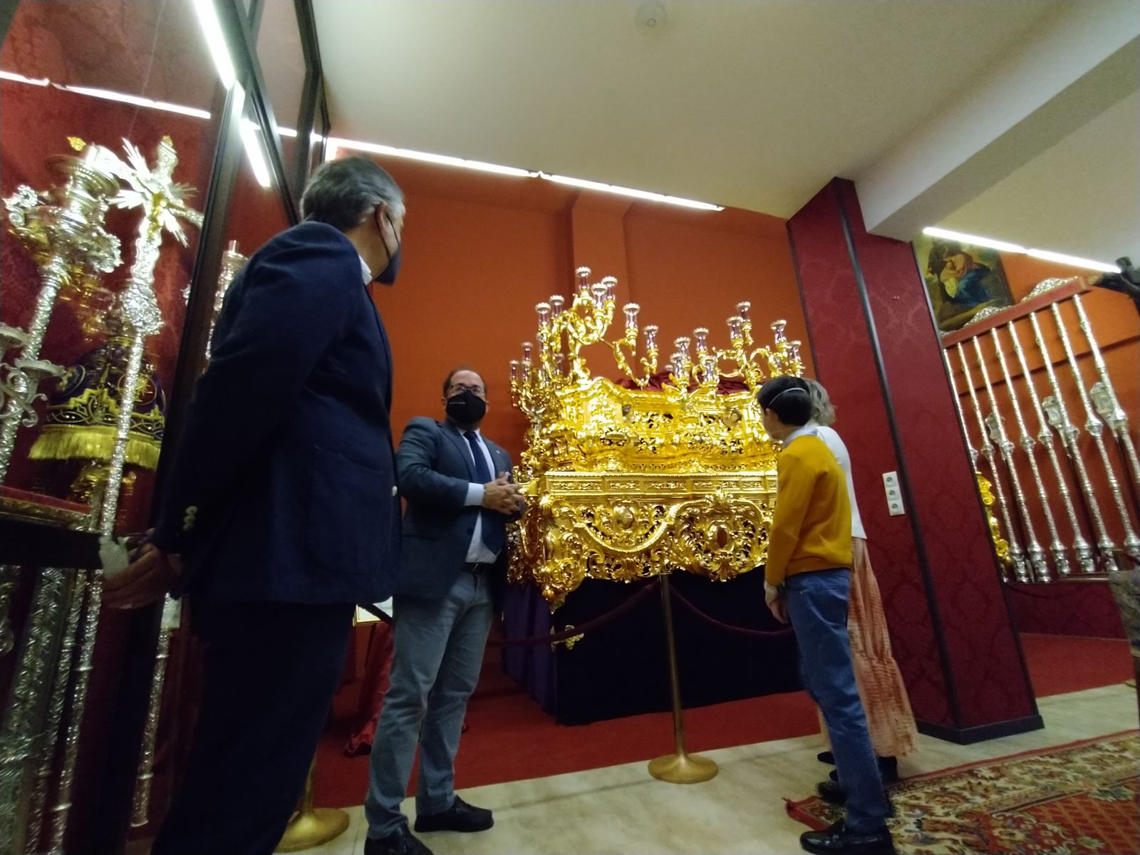 Visita a la casa de hermandad de Medinaceli.