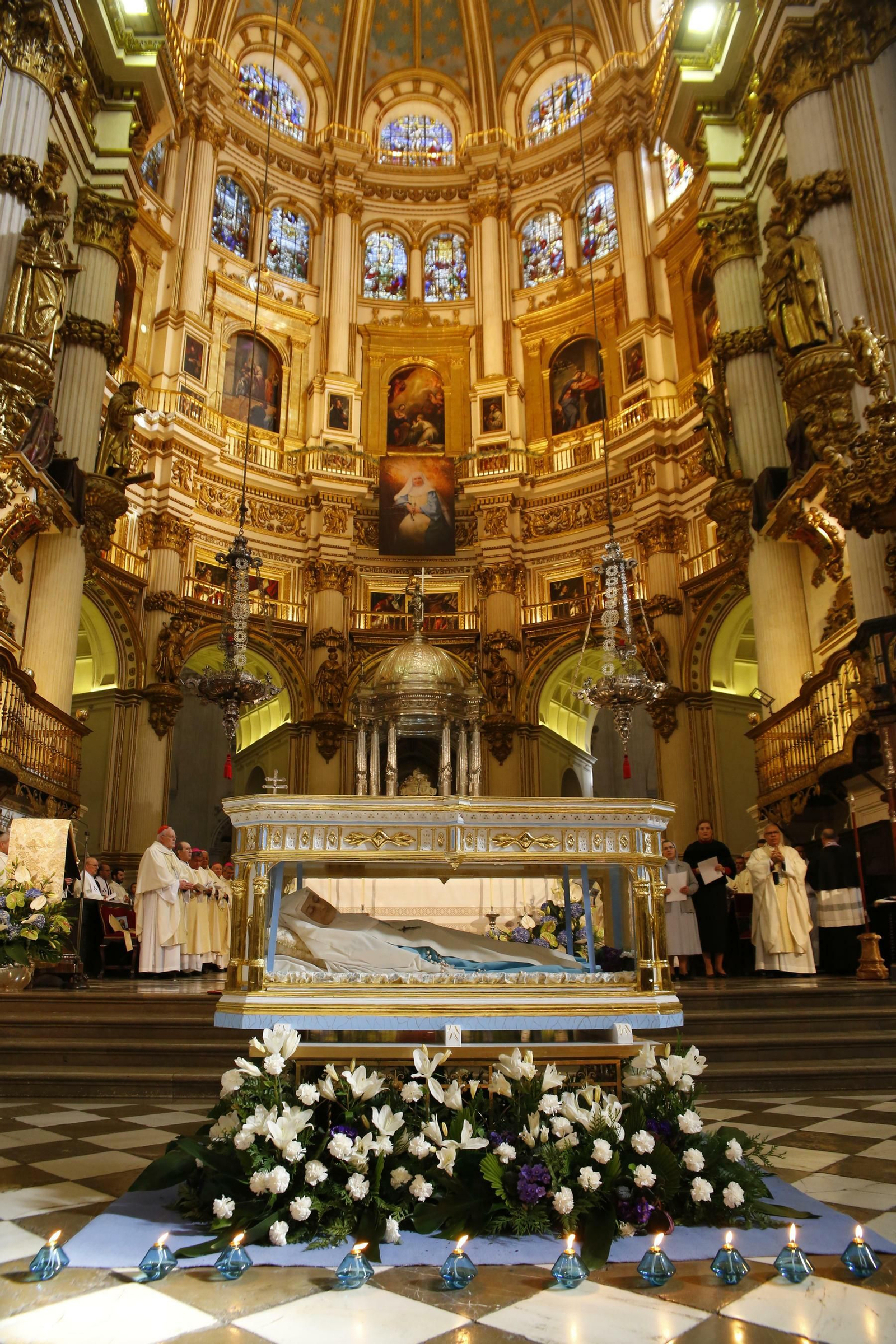 Las fotos del cuerpo incorrupto de la madre Riquelme