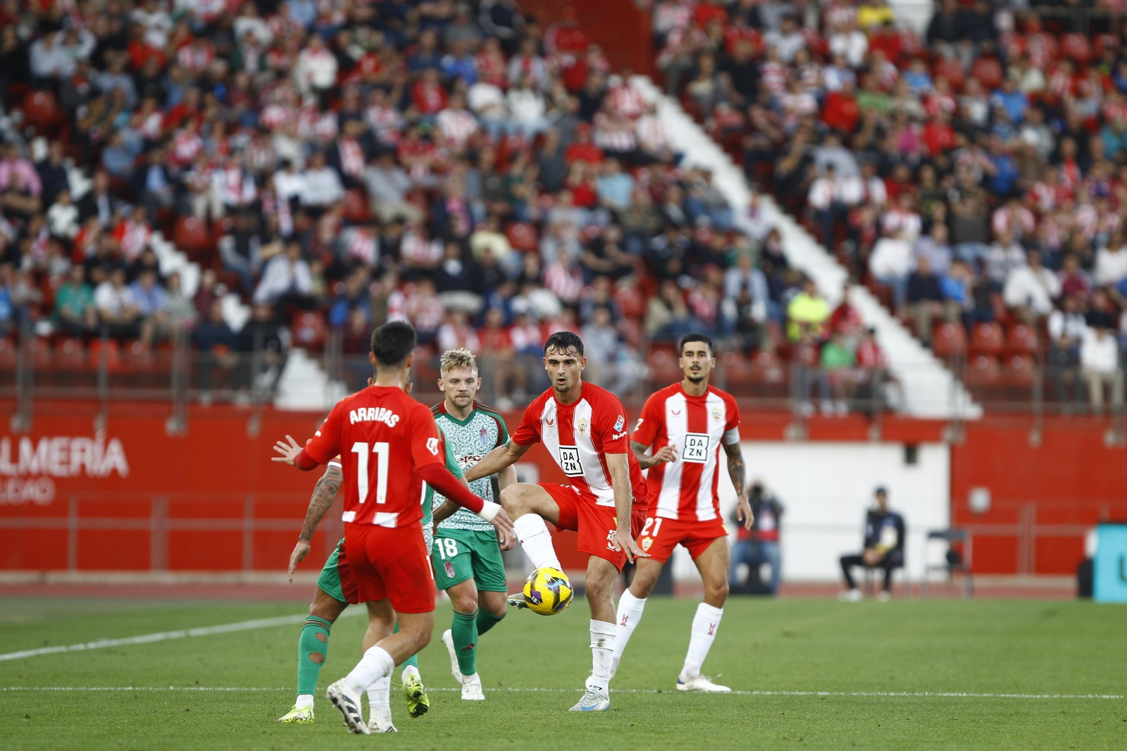 Las mejores imágenes del U.D. Almería-Granada C.F