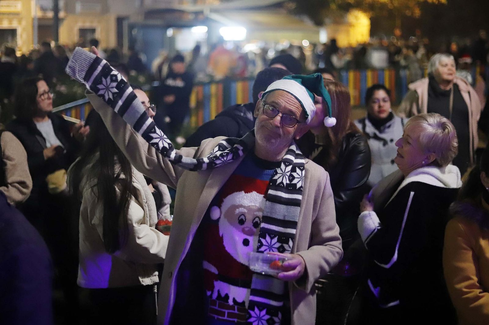 Imágenes de las campanadas de Isla Chica