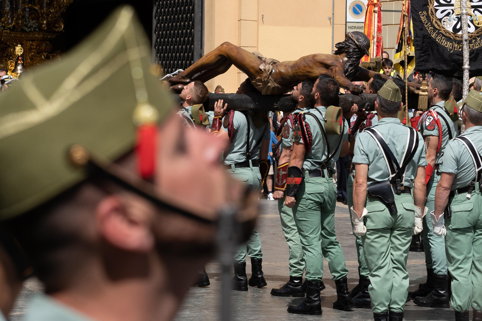 Las fotos de la Legión en la Semana Santa de Málaga 2023 Las fotos de la Legión en la Semana Santa de Málaga 2023