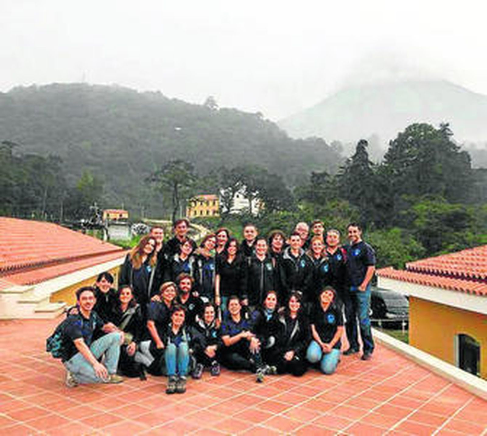 Equipo de 27 sanitarios de Ibermed que se ha desplazado este año.