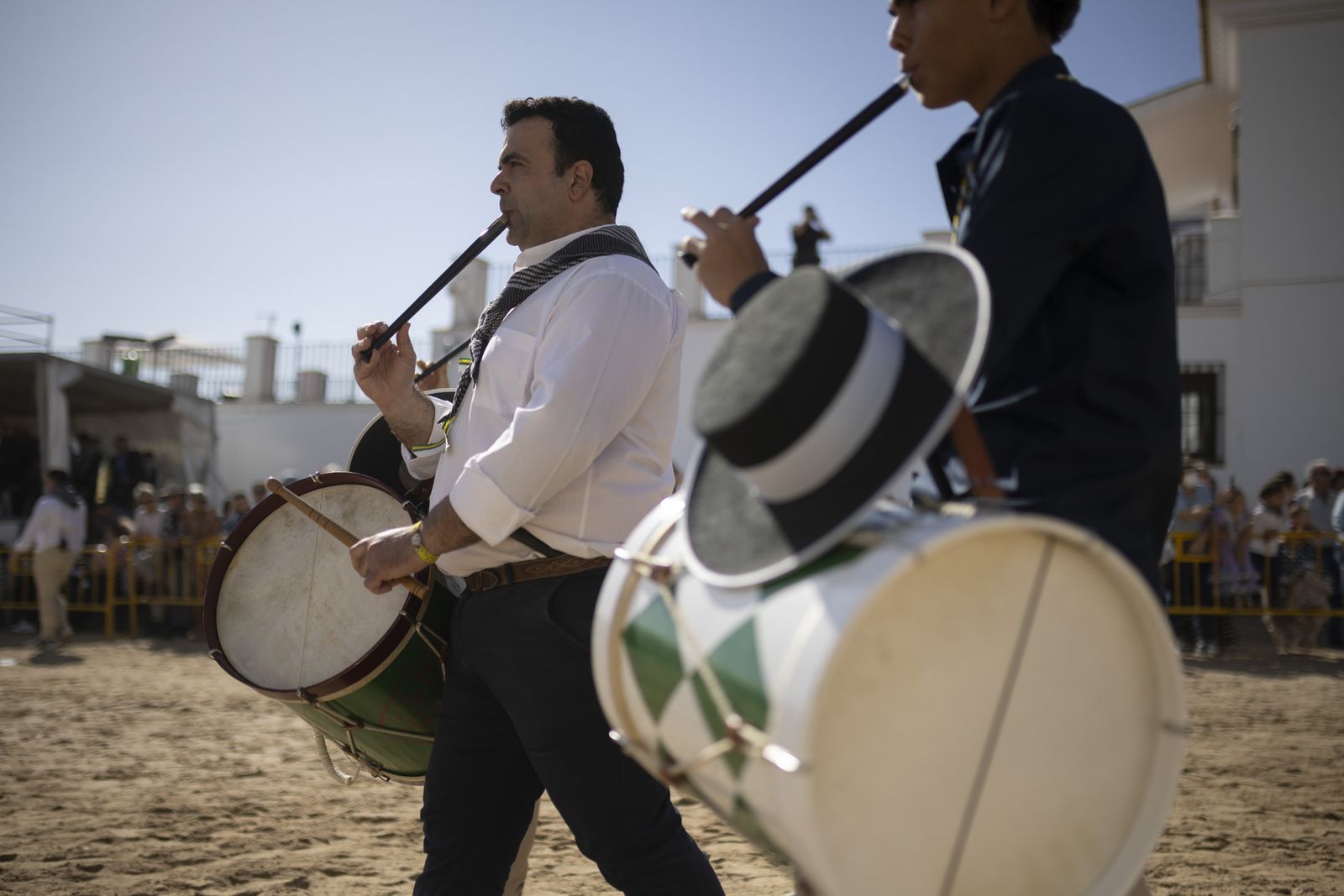 Imágenes de las primeras presentaciones de las hermandades de El Rocío 2024