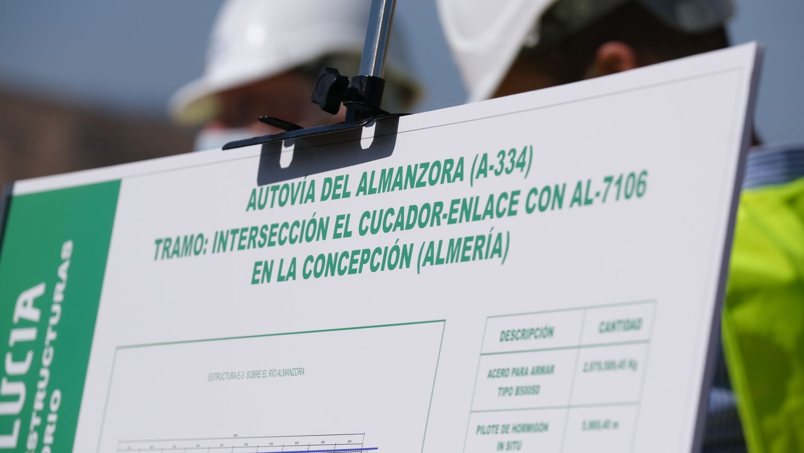 Fotogalería visita Consejera de Fomento a las obras de la Autovía del Almanzora