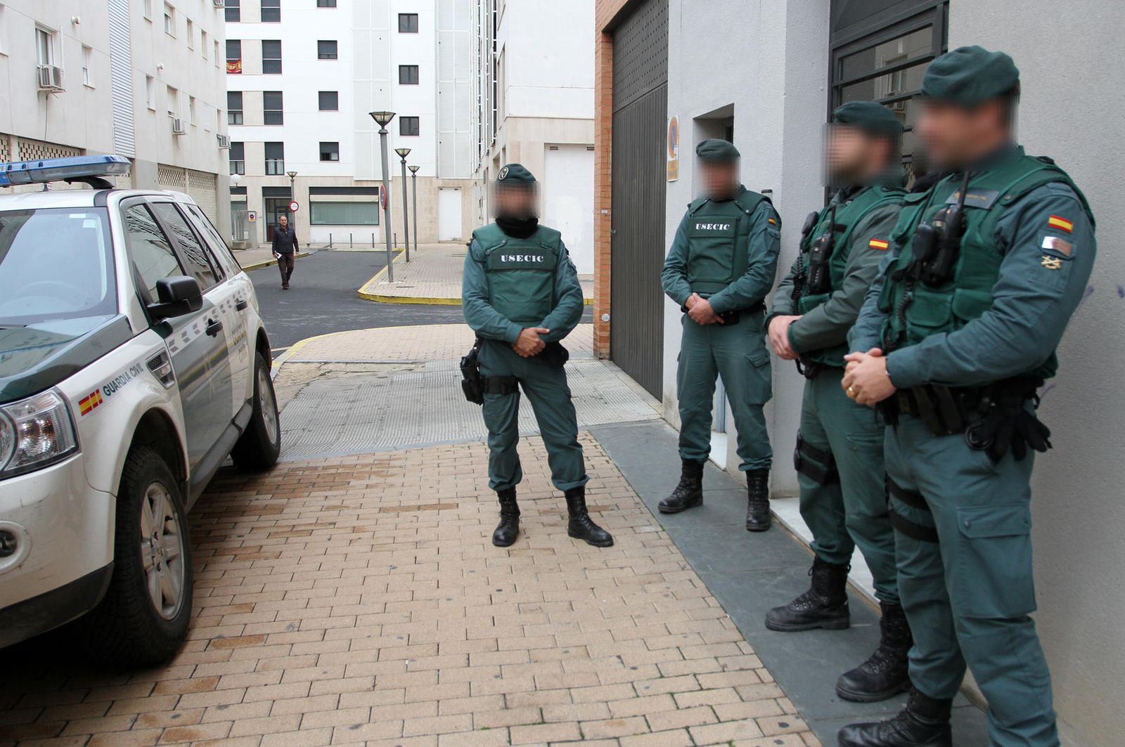 Imagen de archivo de varios agentes de la Guardia Civil.