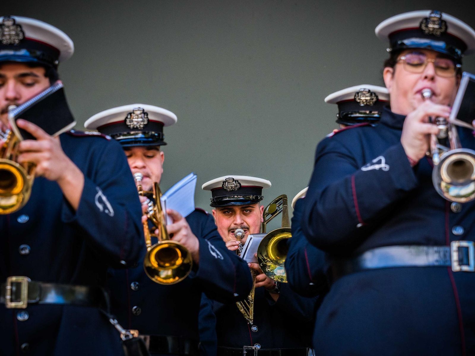 Sones cofrades en el Parque: celebrado el certamen de bandas de Nazareno en San Fernando