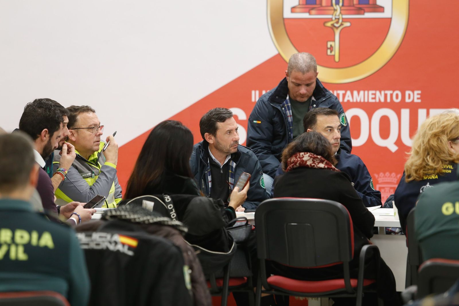 Fotos del temporal de lluvia y viento por la borrasca Kristin en el Campo de Gibraltar