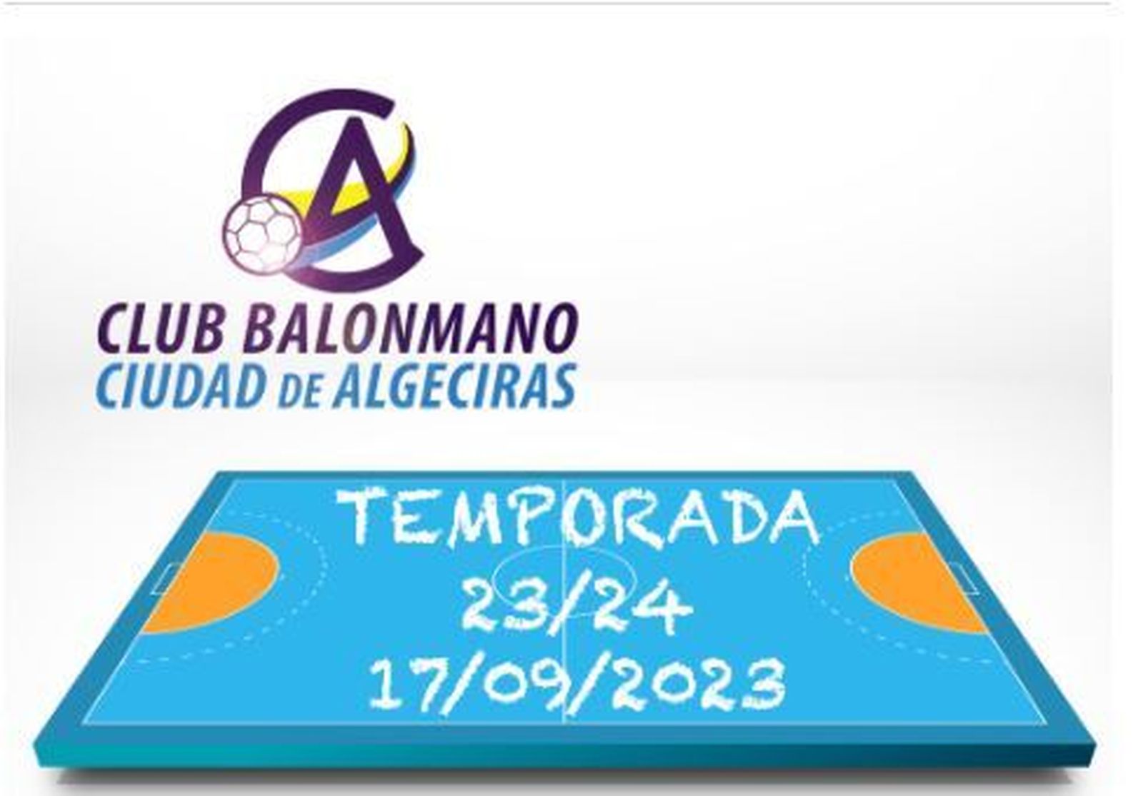 Logotipo de la presente temporada del BM Ciudad de Algeciras