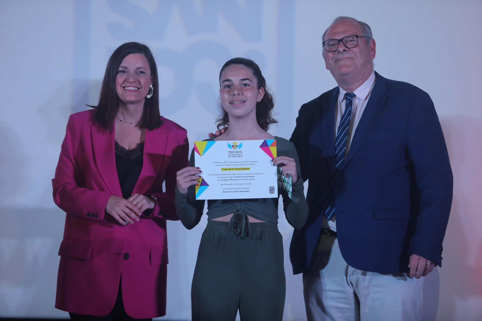 Las imágenes del acto de entrega de premios a los mejores expedientes académicos en San Fernando