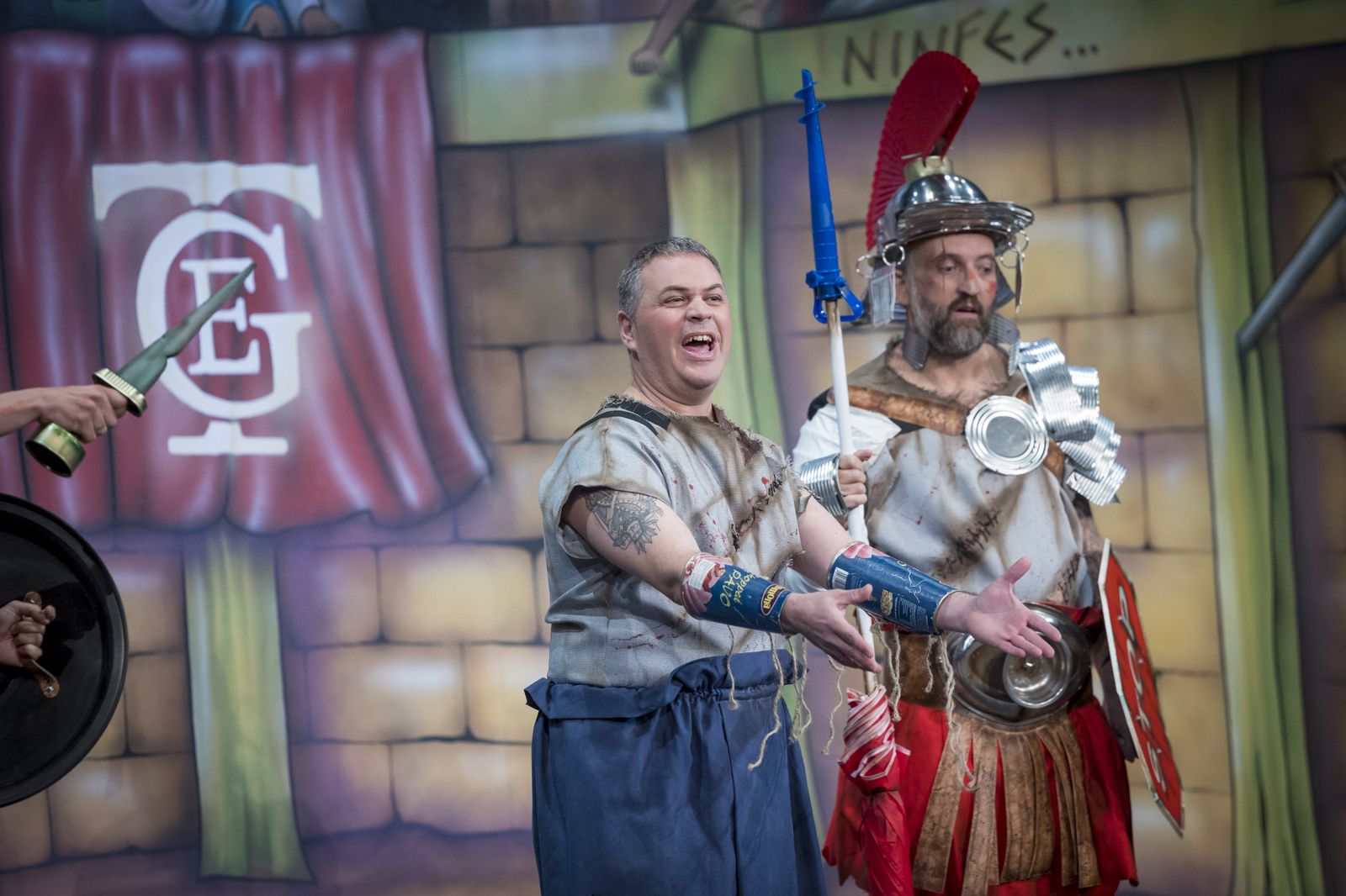 Cuarteto 'Escuela de Gladiadores el Pópulo'