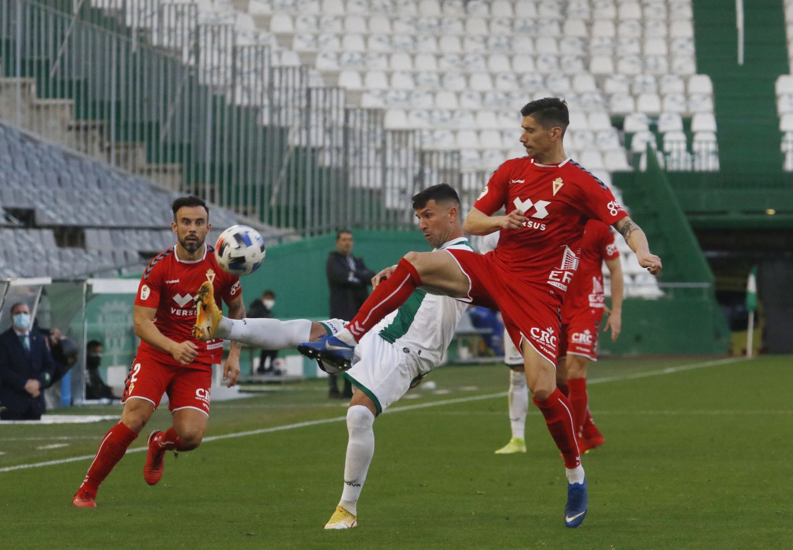Las fotografías del empate entre el Córdoba CF y el Real Murcia