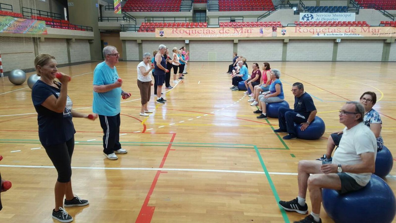 La participación en el programa es muy concurrida.