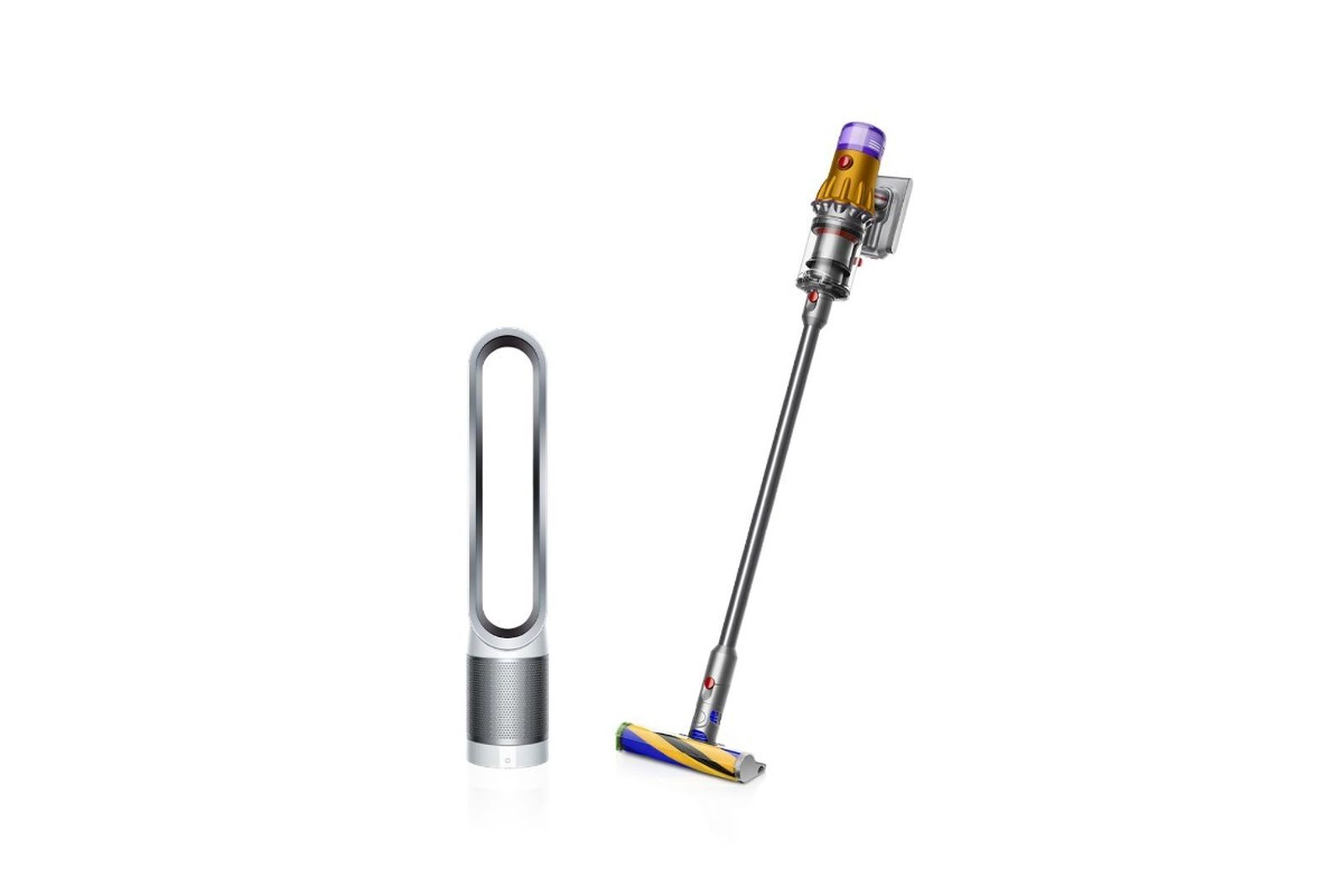 ¡Combate las alergias y el calor con el kit especial de Dyson: purificador de aire y aspiradora sin cable con 199€ de descuento!