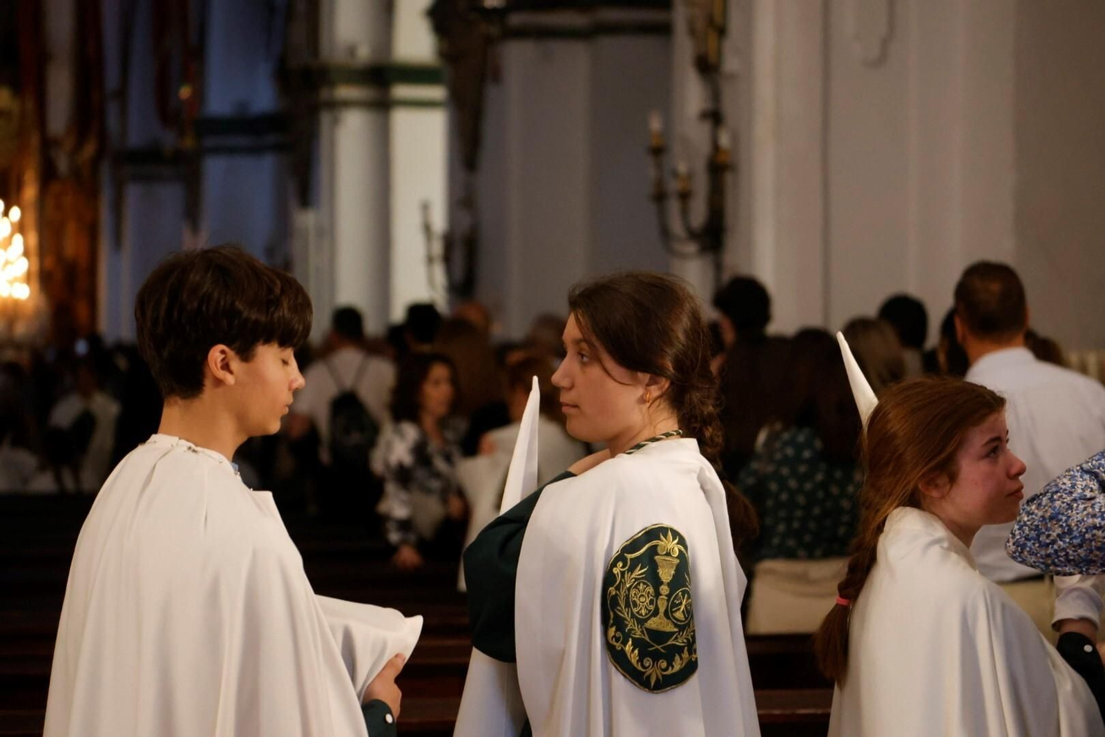 Intimidad en San Francisco con el Huerto en este Domingo de Ramos en Córdoba, en imágenes