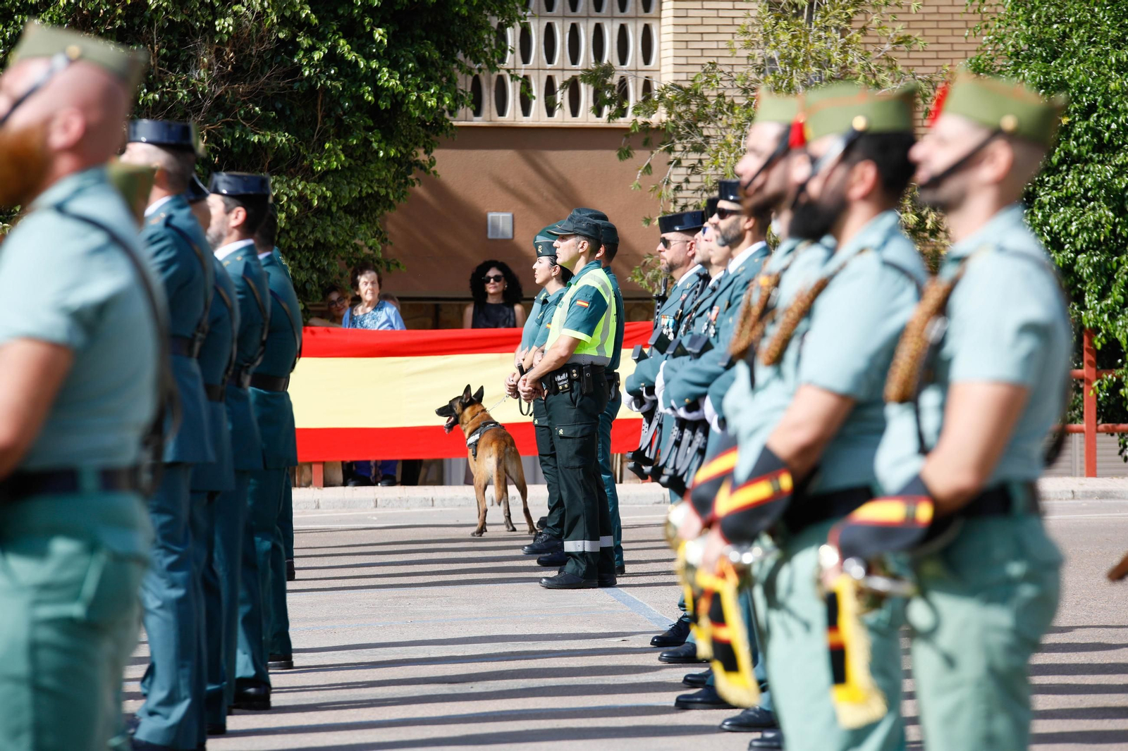 Los actos de la Guardia Civil en honor a la Virgen del Pilar, en imágenes
