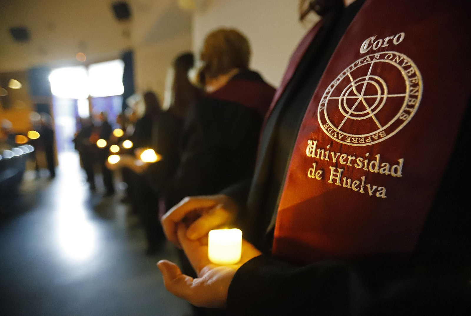 Imágenes de la inauguración del Aula de la Experiencia de la Universidad de Huelva