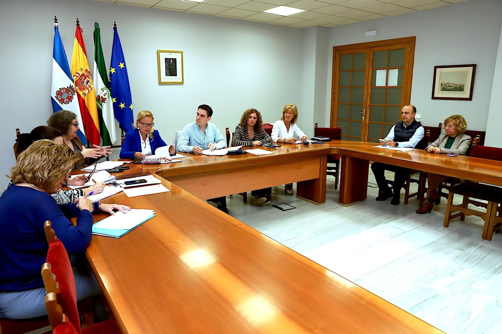 Celebración del consejo de administración de Comujesa.