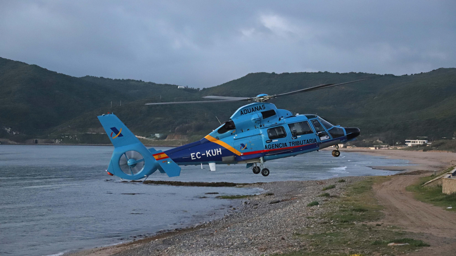 Alijo frustrado en la playa de Getares