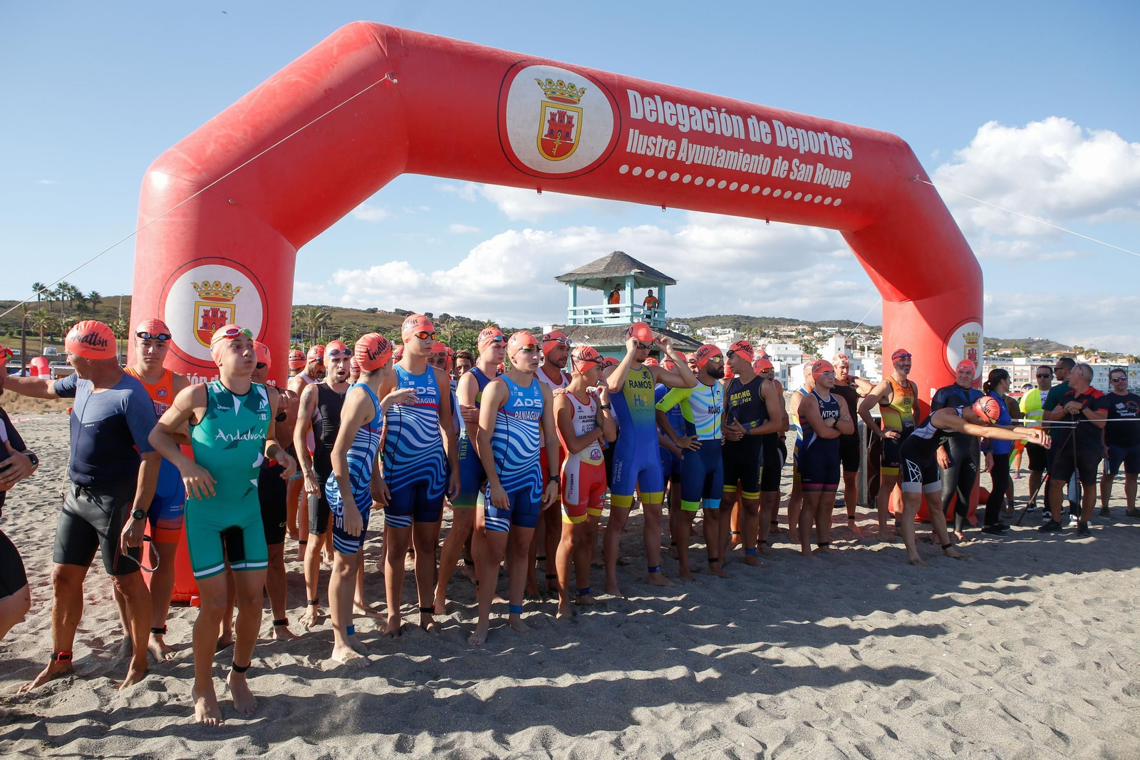 Las fotos de la primera jornada del X Triatlón de San Roque