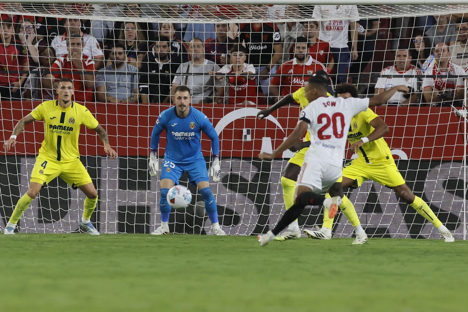 Las fotos del Sevilla-Villarreal